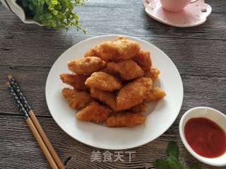 酥炸鳕鱼块的做法
