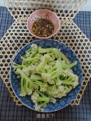 白灼花菜的做法