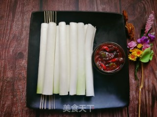 大葱蘸酱的做法