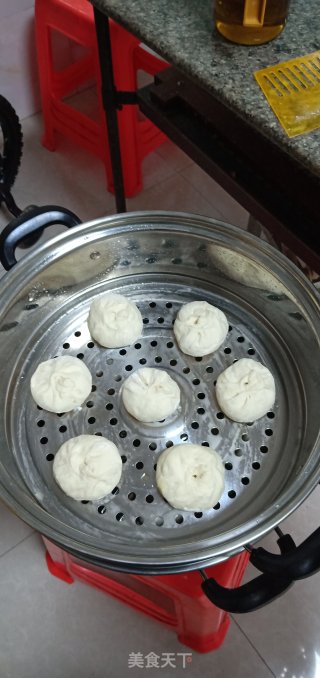 白菜瘦肉包的做法