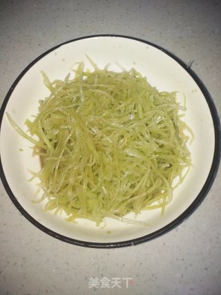 凉拌笋丝的做法