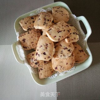 蔓越莓饼干的做法