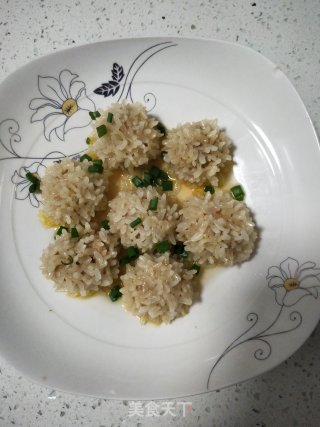 糯米肉丸子的做法