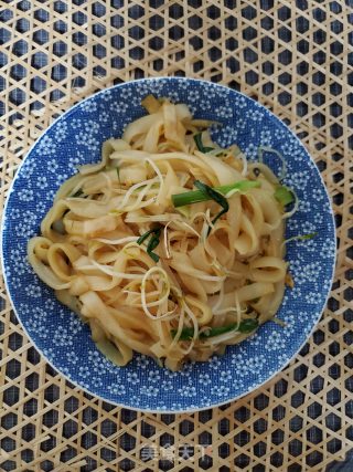 素炒河粉的做法