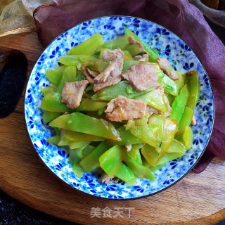 青笋滑肉片的做法