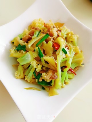 花椰菜炒肉的做法