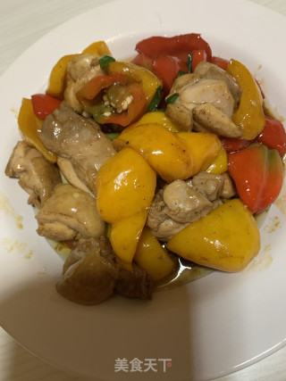 甜椒鸡块的做法