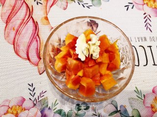 蜂蜜木瓜红薯羹的做法