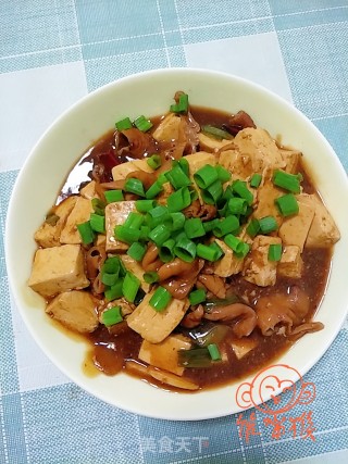肥肠烧豆腐的做法