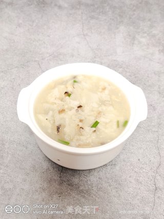 香菇肉末萝卜粥的做法