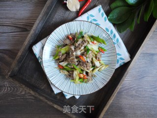大葱炒牛肉的做法