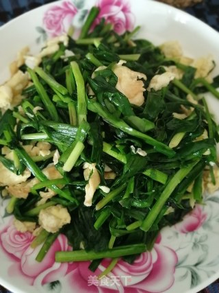 韭菜炒鸡蛋的做法