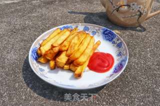 自制炸薯条的做法