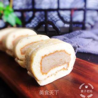 奶油栗蓉蛋糕卷的做法