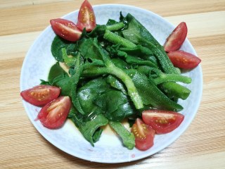 柚子汁拌冰草的做法