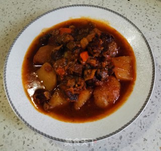 土豆炖牛肉的做法
