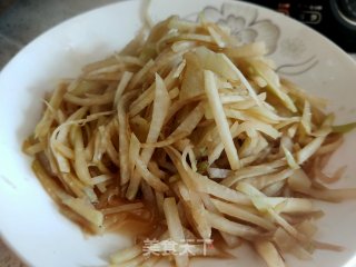 醋溜苤蓝的做法