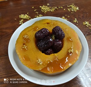 蒸老面南瓜的做法