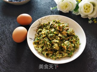茴香炒蛋的做法