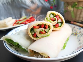 时蔬夹饼的做法