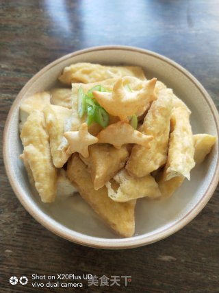 炖炸豆腐的做法