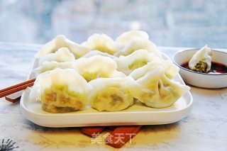 金针菇韭菜馅水饺的做法