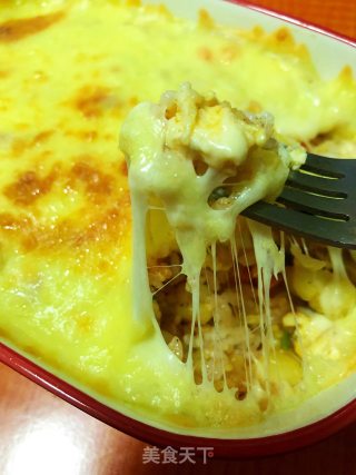 芝士焗蛋炒饭