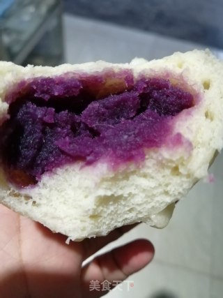 紫薯包，红豆包，豆浆的做法
