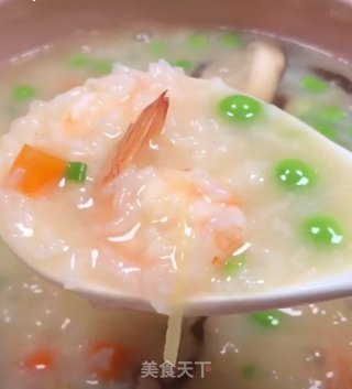 海鲜虾粥的做法