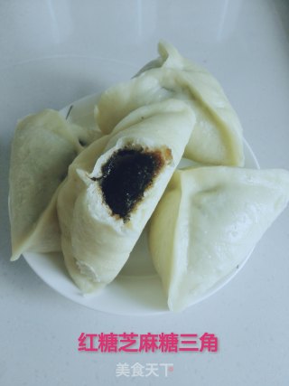 红糖芝麻糖三角的做法