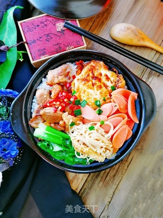 煲仔饭的做法
