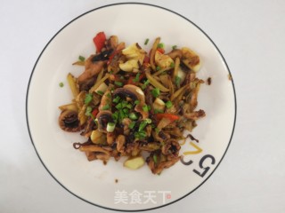 爆炒鱿鱼丝的做法