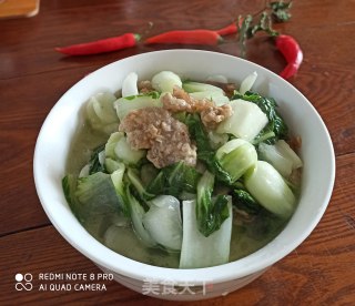 油渣烧青菜的做法