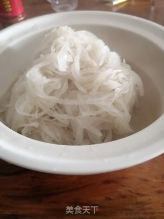 清炒白萝卜的做法