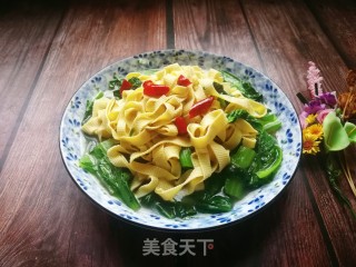 小白菜炒千张的做法