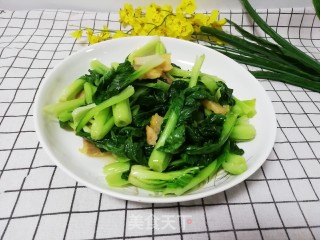 咸肉炒青菜的做法