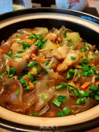 冬瓜炖粉皮的做法