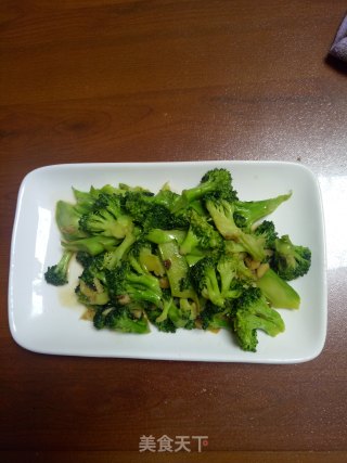 清炒西蓝花的做法