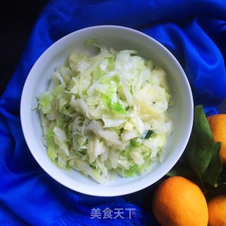素炒包菜的做法