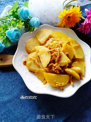 榨菜土豆片的做法