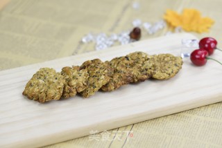 茶籽油燕麦饼干的做法