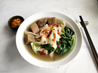 牛肉烩面的做法