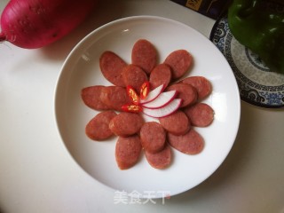 蒸黑胡椒肉肠的做法