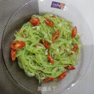 蒜蓉莴苣的做法
