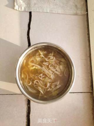 混汤面条的做法