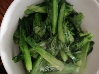 清炒油麦菜的做法
