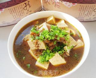 明太鱼烧豆腐的做法