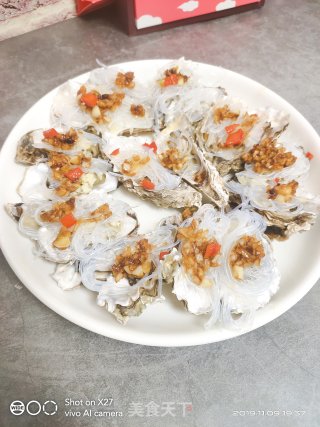 蒜蓉粉丝生蚝的做法