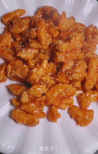 糖醋里脊（鸡肉版）的做法