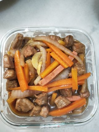 黑椒牛肉的做法